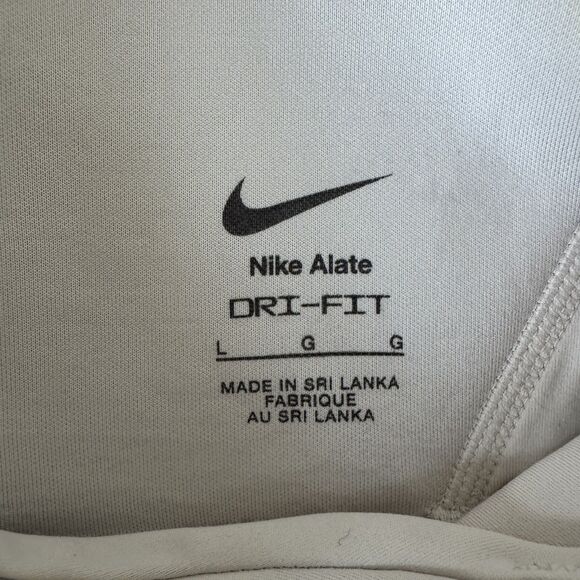 Nike Alate U line sports bra ivory size large - Picture 4 of 8
